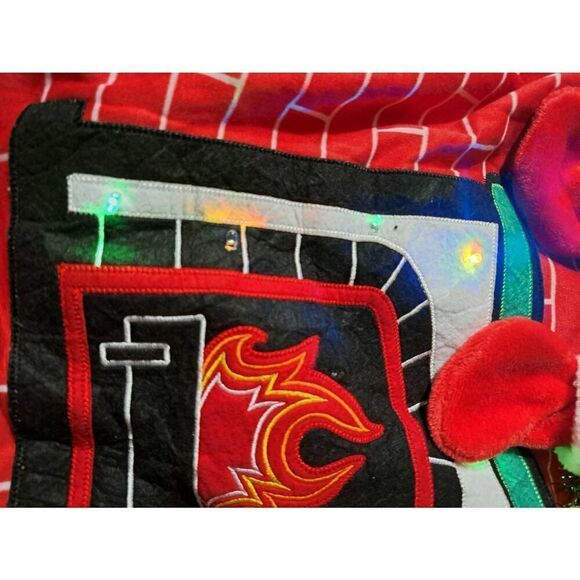 New Small 34/36 Dec 25th Christmas Cheer Union Suit Jump Suit Fill My Stocking - Picture 6 of 10